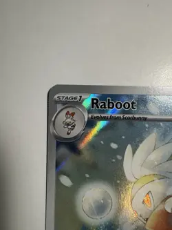 2024 Stellar Crown - Raboot 147/142 Illustration Rare Pokemon Card - Image 4