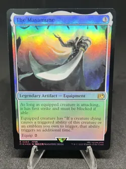 MTG Final Fantasy The Masamune Legendary Artifact - Equipment RARE FOIL #0264 - Image 1
