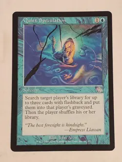 MTG Quiet Speculation (Judgement/Blue/U) - BGM - Image 1