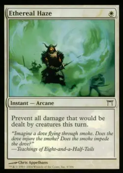 Ethereal Haze - Medium Play MTG Champions of Kamigawa - Image 1