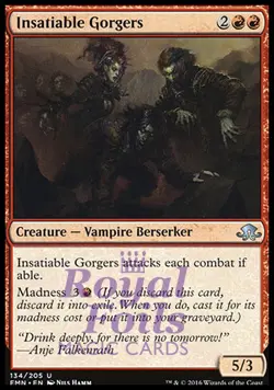 Insatiable Gorgers 2x FOIL EMN MTG Eldritch Moon Uncommon MINT red - Image 1