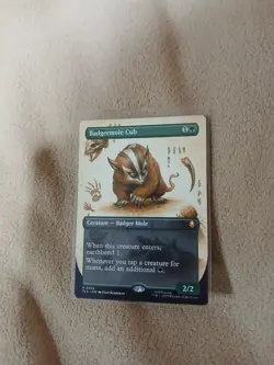 Badgermole Cub (Borderless) Avatar: The Last Airbender Regular - Image 1