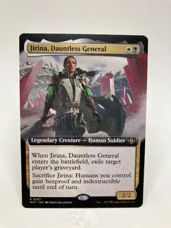 Jirina, Dauntless General NM/M* EXTENDED March Of The Machines R0167 -UnltdCards - Image 1