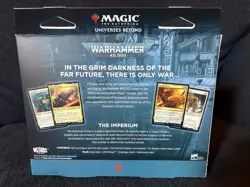 MTG Universes Warhammer 40K Commander Forces of Imperium Deck Magic Gathering - Image 2
