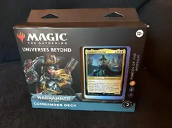 MTG Universes Warhammer 40K Commander Forces of Imperium Deck Magic Gathering - Image 3