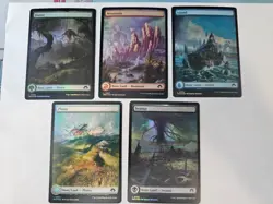 MTG - FOIL Full Art Land Set- Modern Horizons 3 - Image 1