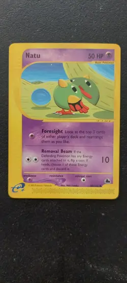 Pokemon TCG - Natu 80/144 Skyridge Reverse Holo NM - Image 1