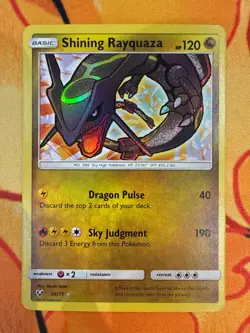Pokemon - Shining Rayquaza 56/73 - Shining Legends Holofoil NM #2 - Image 1