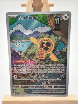 Fan Rotom ME: Ascended Heroes 250/217 - Illustration Rare Pokemon TCG NM - Image 1