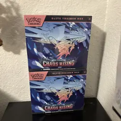 Chaos Rising etb Pokemon Sealed - Image 1