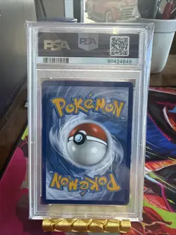 Pokemon TCG Cinderace VMAX Shining Fates Holo Ultra Rare Card 019/072 PSA Gem 10 - Image 2