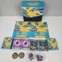 Pokemon Ascended Heroes ETB Accessories Promo Dice Coins Sleeves Guide Opened - Image 1