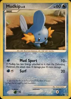 Mudkip 116/147 Common Supreme Victors Pokemon Lightly Played - Image 1