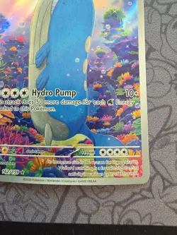 Pokemon: Wailord #162/159 Journey Together Holo Rare 2025 - MINT - H71 - Image 5