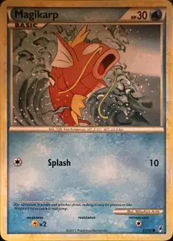 Magikarp 61/95 Common Call of Legends Pokemon Lightly Played - Image 1