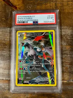 POKEMON 2015 Black Star Promos XY WHITE KYUREM #XY81 PSA 6 RARE - Image 1