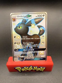 Pokemon Umbreon GX SV69/SV94 Hidden Fates Shiny Vault Full Art Holo English NM - Image 1