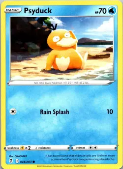 Psyduck 024/203 Evolving Skies Pokemon TCG Common NM - Image 1