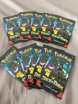 10x Packs of Pokemon Trick or Trade Booster Packs 2024 Halloween - Image 1