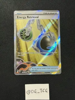 Pokemon Chaos Rising - Energy Retrieval - 108/086 - Full Art Rare - M/NM - Image 1