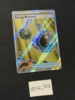 Pokemon Chaos Rising - Energy Retrieval - 108/086 - Full Art Rare - M/NM - Image 3