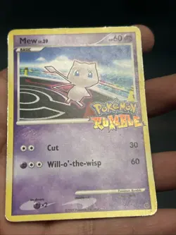 Pokemon TCG Pokemon Rumble Mew 10/16 2009- HP - Image 2