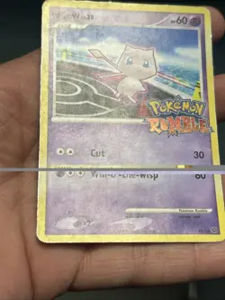 Pokemon TCG Pokemon Rumble Mew 10/16 2009- HP - Image 4