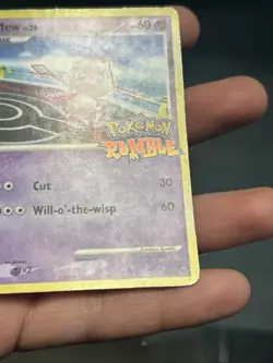 Pokemon TCG Pokemon Rumble Mew 10/16 2009- HP - Image 5