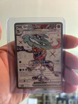 Greninja ex 198/167 Ultra Rare Twilight Masquerade Pokemon NM - Image 1