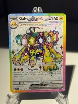 Pokemon TCG 'Stellar Crown': Galvantula EX 159/142 - Image 1