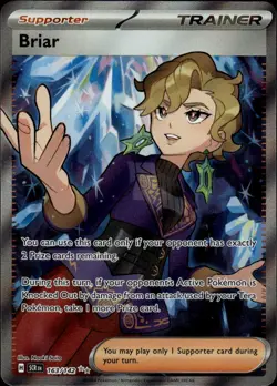 Briar 163/142 Ultra Rare Stellar Crown Pokemon Near Mint - Image 1
