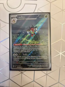 Pokemon TCG Ledian 144/142 Stellar Crown Holo Illustration Rare - Image 1