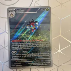 Pokemon TCG Ledian 144/142 Stellar Crown Holo Illustration Rare - Image 2