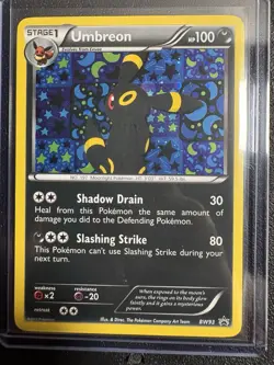 Pokemon Umbreon BW93 Promo Holo English HP 100 - Image 1