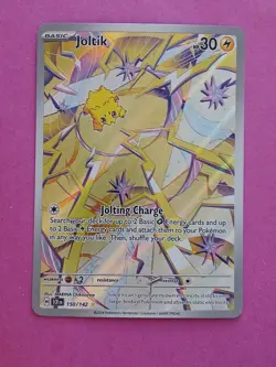 Pokemon Scarlet & Violet Stellar Crown Joltik 150/142 Illustration Rare - Image 1