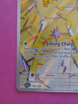 Pokemon Scarlet & Violet Stellar Crown Joltik 150/142 Illustration Rare - Image 5