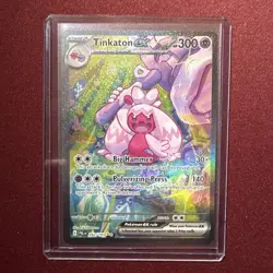 Pokemon Tinkaton EX 262/193 Special Illustration Rare Holo English - Image 1
