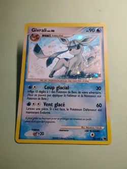 Glaceon Givrali HOLO French - POKEMON 20/100 D&P AUBE MAJESTUEUSE - LP - Image 3