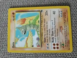Lotto Carte Pokemon Southern Islands Promo Onix - Image 1