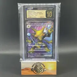 Alakazam ex 190/165 Full Art Super R - Japanese Pokemon 151 sv2a CGC 10 PRISTINE - Image 1