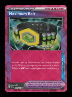MAXIMUM BELT ACE SPEC RARE 154/162 NM POKEMON - Image 1