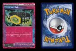 MAXIMUM BELT ACE SPEC RARE 154/162 NM POKEMON - Image 3