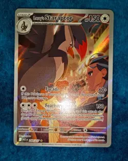 Pokemon TCG Ascended Heroes LARRY'S STARAPTOR 249/217 Illustration Rare English - Image 3