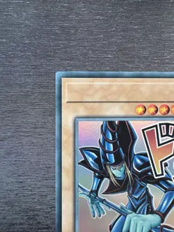 YuGiOh! Dark Magician RA05 - Error Misprint No Name No Imprint 1st Ed Near Mint - Image 4