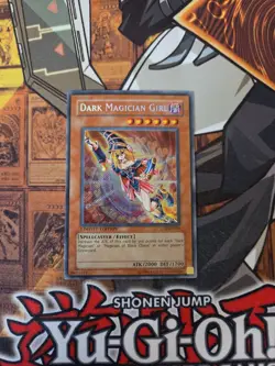 YUGIOH DARK MAGICIAN GIRL CT2-EN004 SECRET LIMITED ED NM ALT ART - Image 2