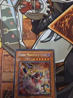 YUGIOH DARK MAGICIAN GIRL CT2-EN004 SECRET LIMITED ED NM ALT ART - Image 3