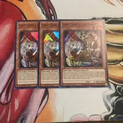 3x Ghost Ogre & Snow Rabbit 1st Edition Super Rare RA02-EN009 Yu-Gi-Oh - Image 1