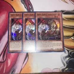 3x Ghost Ogre & Snow Rabbit 1st Edition Super Rare RA02-EN009 Yu-Gi-Oh - Image 2