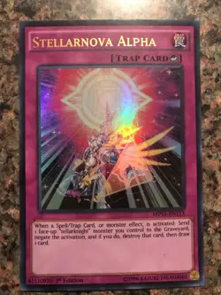 YuGiOh Stellarnova Alpha - MP15-EN113 - Ultra Rare - 1st Edition Near Mint - Image 1
