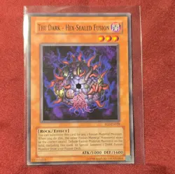 Konami The Dark - Hex-Sealed Fusion FET-EN028 Flaming Eternity Common English - Image 1